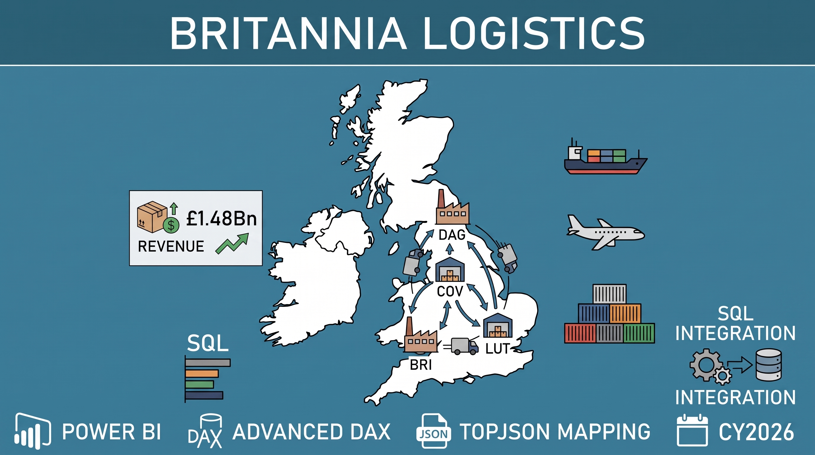 Britannia B2B Supply Chain Analytics Dashboard