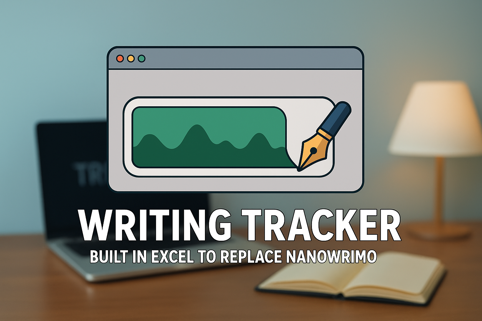 Writing Habit Tracker Dashboard screenshot